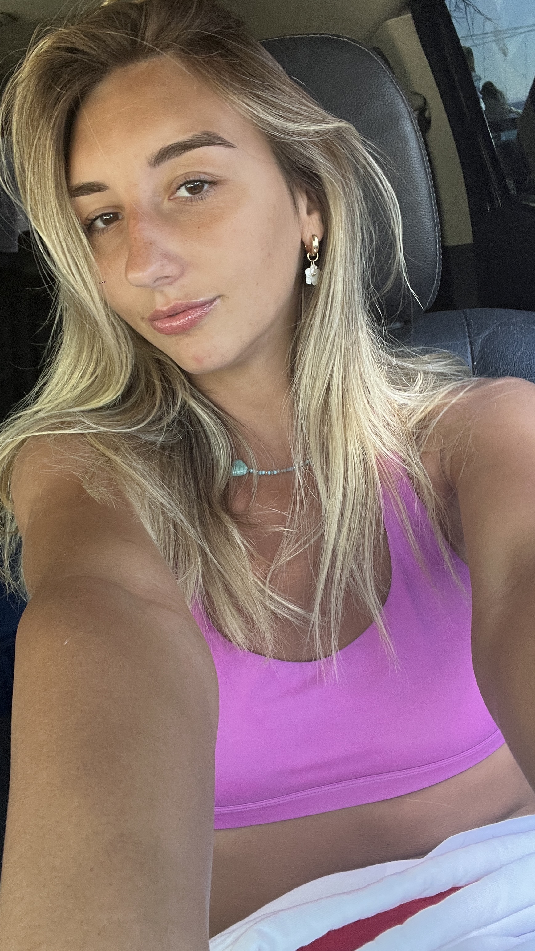Mary after class blonde OnlyFans model